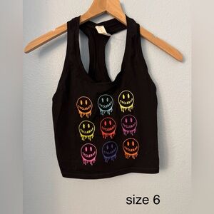 Cyclebar glow in the dark tank size 6 fits like small